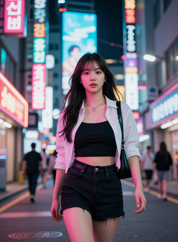 네온 도시