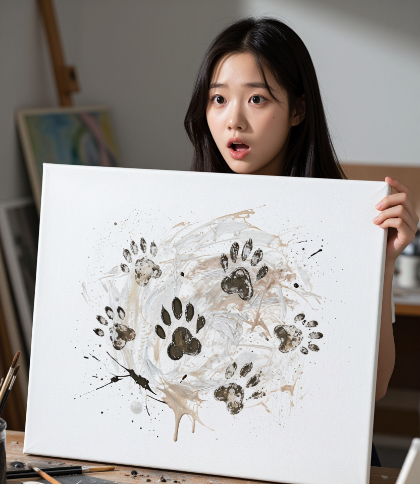 예술가 강아지